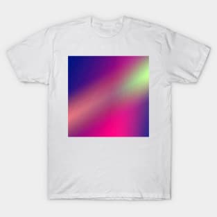 blue green blue abstract texture T-Shirt